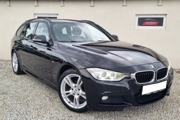 M Pakiet 318d Bogata Wersja ORYGINAŁ Zadbana SPORT 2014r Schwarz